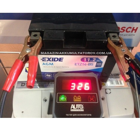 EXIDE AGM ETZ14-BS 11.2Ah 205A (Оригинал)