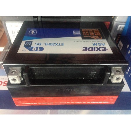 EXIDE BIKE AGM ETX20HL-BS 18Ah 270A Оригинал