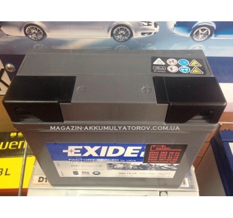 EXIDE BIKE GEL 12-19 12v 19Ah 170A