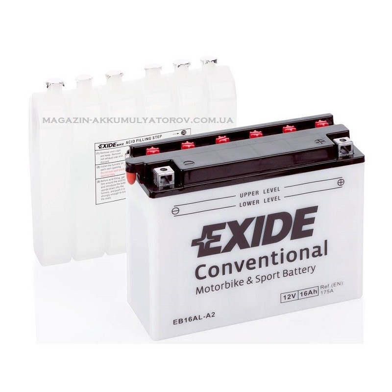 EXIDE EB16AL-A2 12v 16Аh 175A