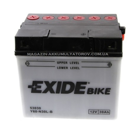 EXIDE BIKE E60-N30L-A 30Ah 300A
