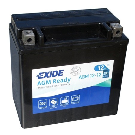 Аккумулятор EXIDE AGM Ready AGM12-12 12v 12Ah 200A Оригинал