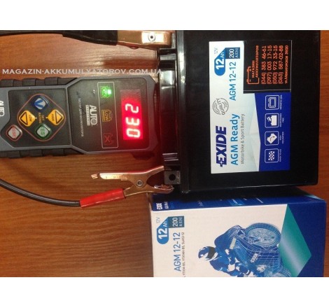Аккумулятор EXIDE AGM Ready AGM12-12 12v 12Ah 200A Оригинал