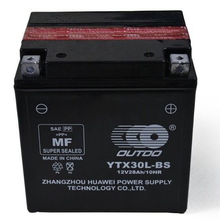 Аккумулятор Outdo YTX30L-BS 12v 28Аh 300А