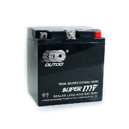 Аккумулятор Outdo YB30L-BS 12v 30Аh 300А