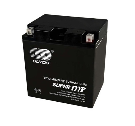 Аккумулятор Outdo YB30L-BS 12v 30Аh 300А
