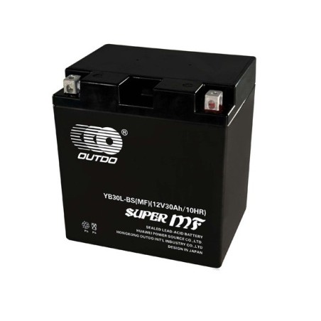 Аккумулятор Outdo YB30L-BS 12v 30Аh 300А