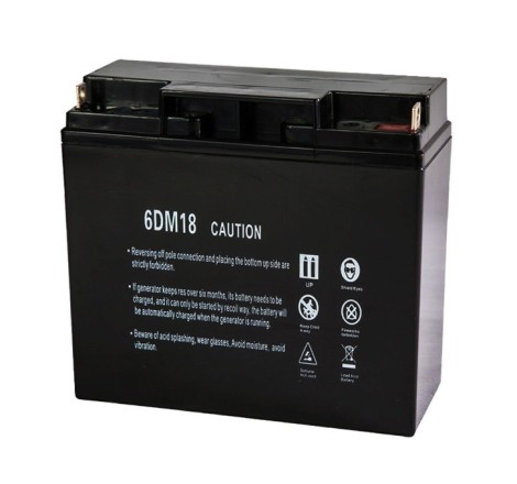 Аккумулятор на генератор 6dm18 12v 18Ah