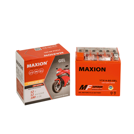 MAXION YTX14-BS GEL 12v 12Ah 180A