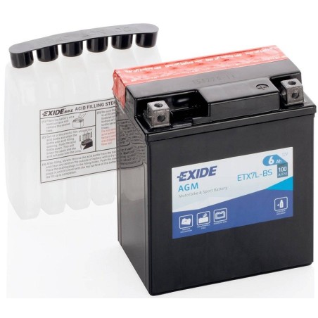 Exide Bike AGM ETX7L-BS 6Ah 100A