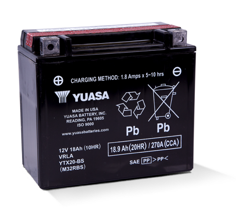 YUASA YTX20-BS / YTX20H-BS 12V 18Ah 270A