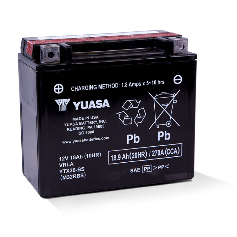 YUASA YTX20-BS / YTX20H-BS 12V 18Ah 270A