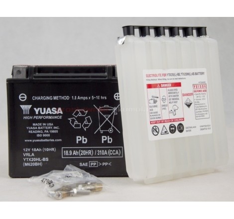 YUASA YTX20L-BS 18.9Ah 310A