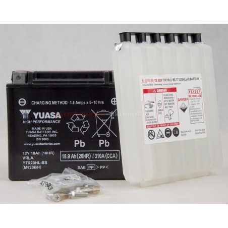 YUASA YTX20L-BS 18.9Ah 310A