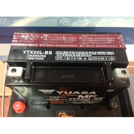 YUASA YTX20L-BS 18.9Ah 310A