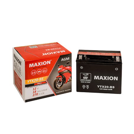 MAXION YTX20-BS 12v 18AH 270A