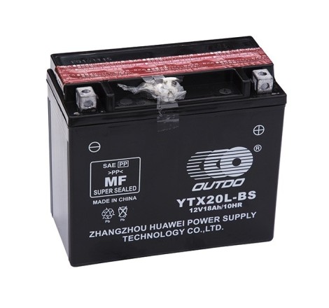 OUTDO AGM 6CT-18 ytx20l-bs 12v 18Ah 270A