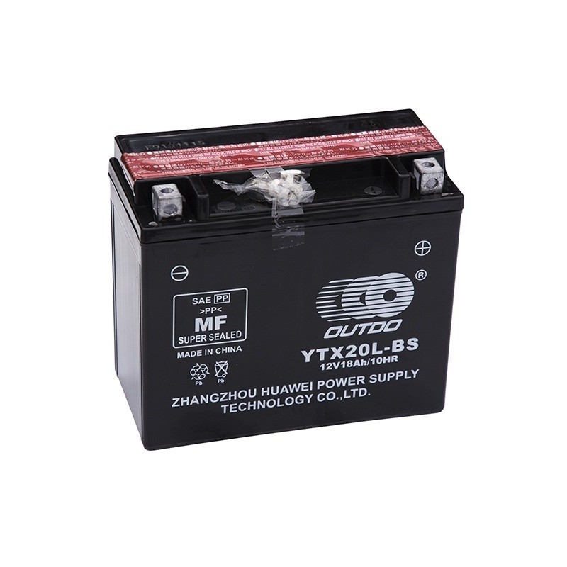 OUTDO AGM 6CT-18 ytx20l-bs 12v 18Ah 270A