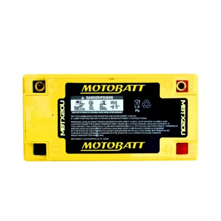 MOTOBATT MBTX20U AGM 12v 21Ah 310A