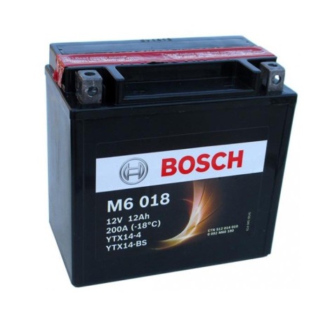 Bosch M6 018 YTX14-BS 512 014 010 12Ah 200A