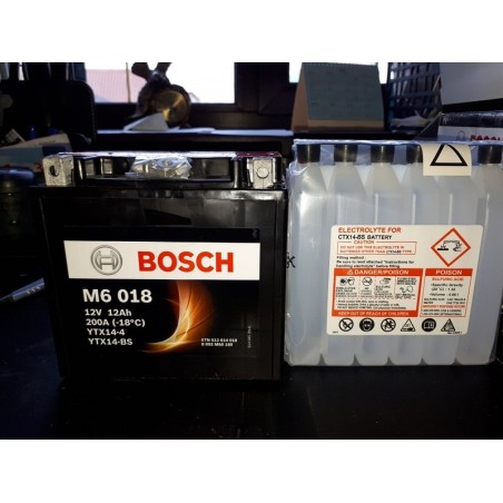 Bosch M6 018 YTX14-BS 512 014 010 12Ah 200A