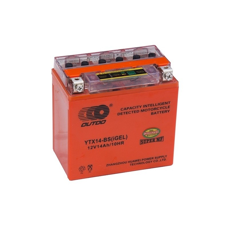 OUTDO GEL YTX14-BS 12v 12Ah 200A