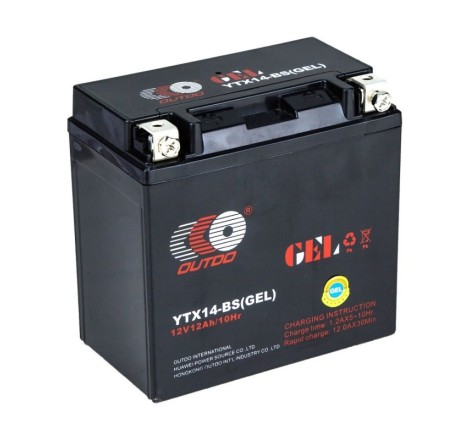 OUTDO GEL YTX14-BS 12Ah 200A