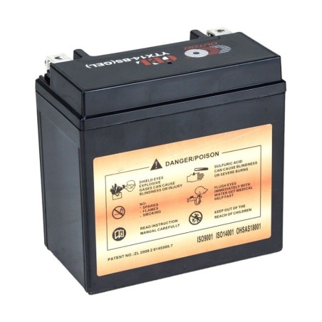 OUTDO GEL YTX14-BS 12Ah 200A
