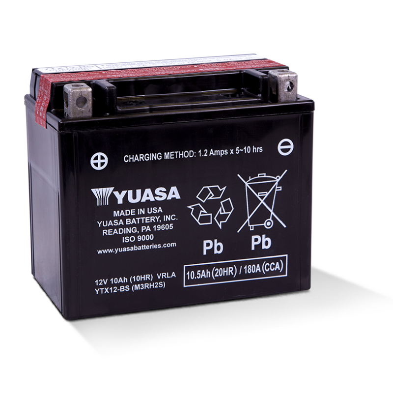 YUASA YTX12-BS 12v 10Ah 180A