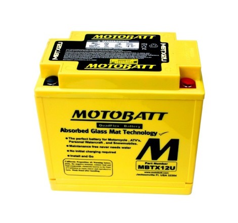 MOTOBATT MBTX12U 12v 14Ah 200A