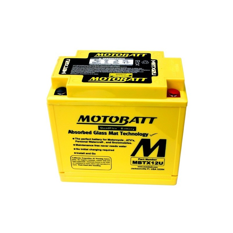 MOTOBATT MBTX12U 12v 14Ah 200A