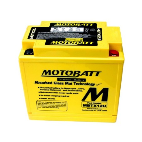 MOTOBATT MBTX12U 12v 14Ah 200A