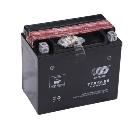 OUTDO YTX12-BS 12v 10Ah 150A