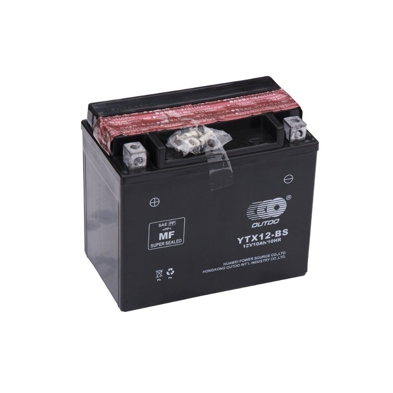 OUTDO YTX12-BS 12v 10Ah 150A
