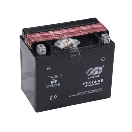 OUTDO YTX12-BS 12v 10Ah 150A