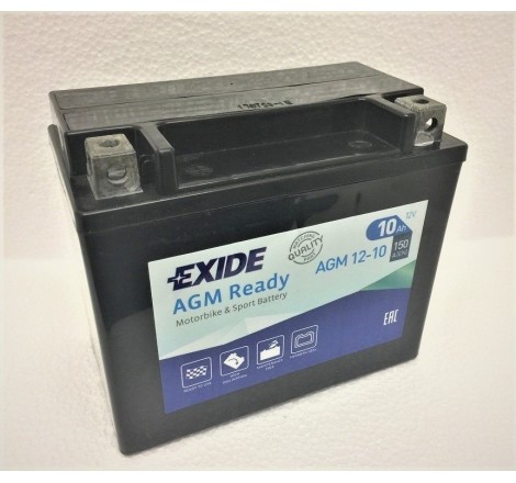 EXIDE AGM 12-10 12v 10Ah 150A