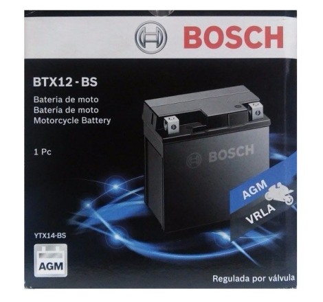 Bosch btx12-bs 12v 10Ah 150A