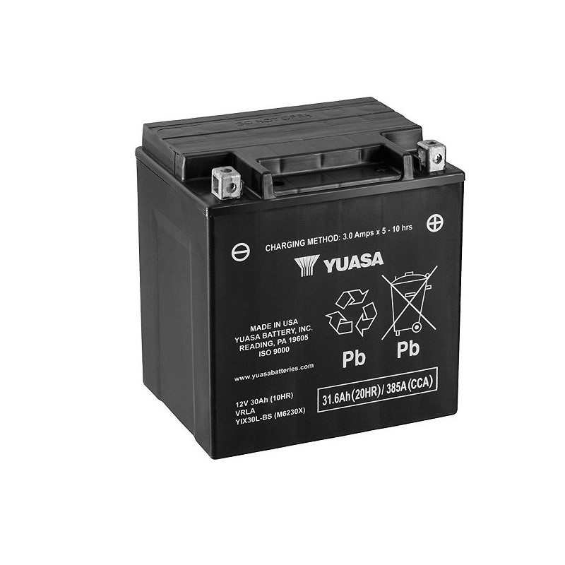 YUASA YIX30L-BS 12V 30AH 385A