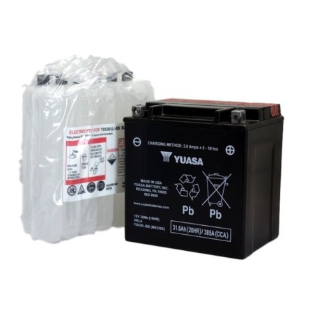 YUASA YIX30L-BS 12V 30AH 385A