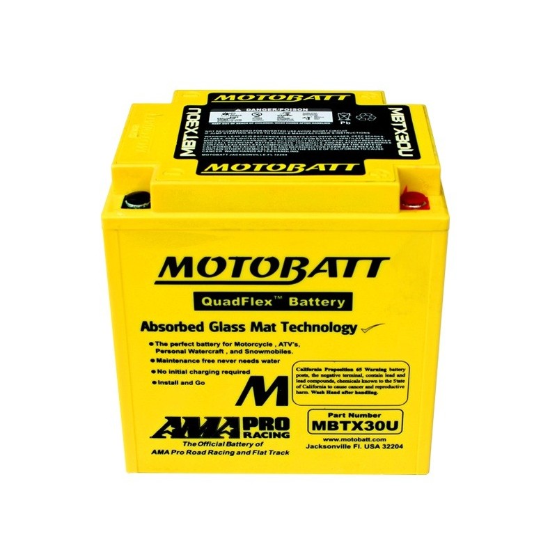 MOTOBATT MBTX30U 12v 32Ah 385A