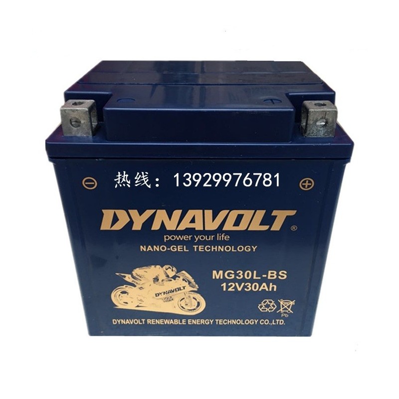 DYNAVOLT MG30L-BS 12v 30Ah 310A