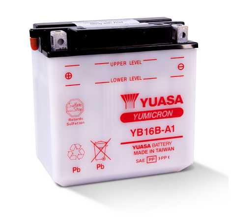 YUASA YB16B-A1 12v 210A
