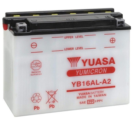 YUASA YB16AL-A2 12v 16Ah 210A