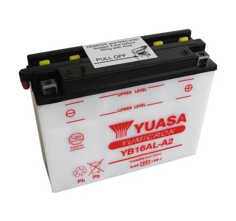 YUASA YB16AL-A2 12v 16Ah 210A