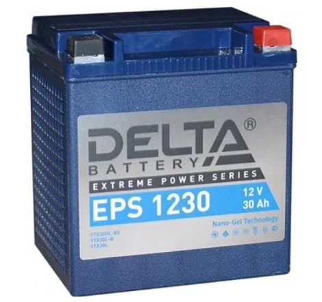 DELTA GEL EPS 1230 12v 30Ah 400A