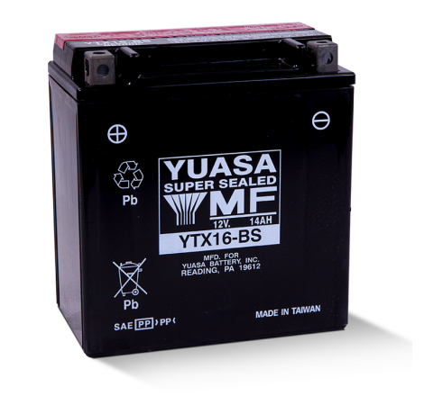 YUASA YTX16-BS 12v 14Ah 230A