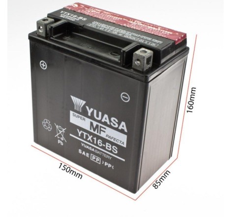 YUASA YTX16-BS 12v 14Ah 230A