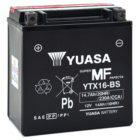 YUASA YTX16-BS 12v 14Ah 230A