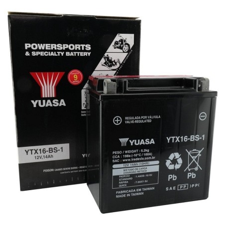 YUASA YTX16-BS-1 12v 14Ah 230A