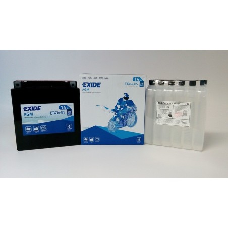 EXIDE ETX16-BS 12v 14Ah 215A